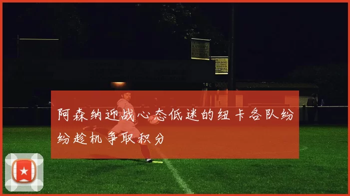 阿森纳迎战心态低迷的纽卡各队纷纷趁机争取积分